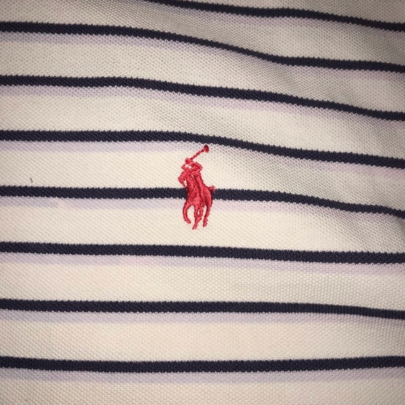 Mens Ralph Lauren Polo shirt stripes 4XL - Picture 3 of 4